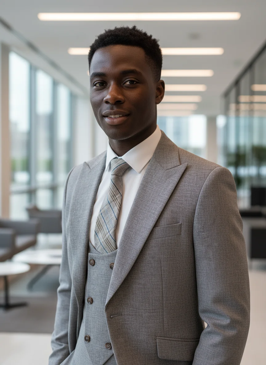 ST Cassy Men's 3 piece set suit gray elegant slim fit formal office and leisure banquet groomsman set groom's wedding dress
ST Cassy Men's 3 piece set suit gray elegant slim fit formal office and leisure banquet groomsman set groom's wedding dress