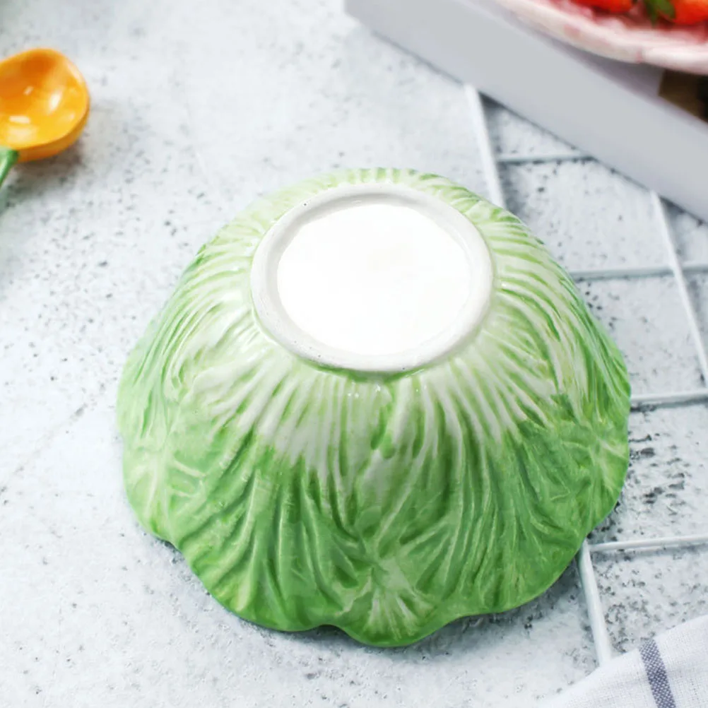 Decorative Plate Bowl Unbreakable Bowls Leaves Mini Cabbage Ceramic Dishes
Decorative Plate Bowl Unbreakable Bowls Leaves Mini Cabbage Ceramic Dishes