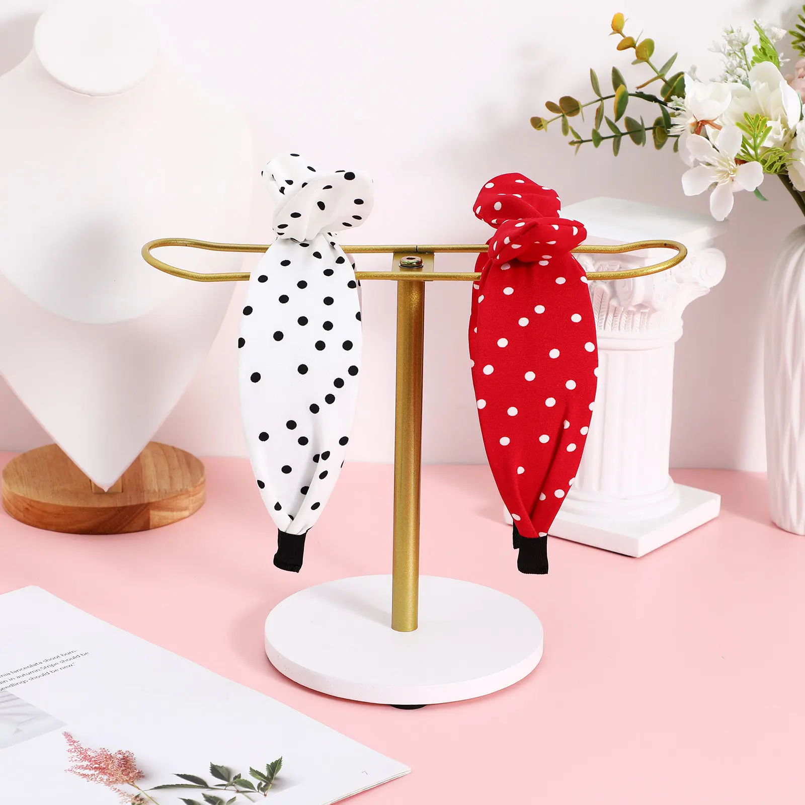 T Shaped Headband Storage Organizer Desktop Rack for Hair Accessories Stable Hairband Holder for Vanity Bathroom Bedroom
T Shaped Headband Storage Organizer Desktop Rack for Hair Accessories Stable Hairband Holder for Vanity Bathroom Bedroom