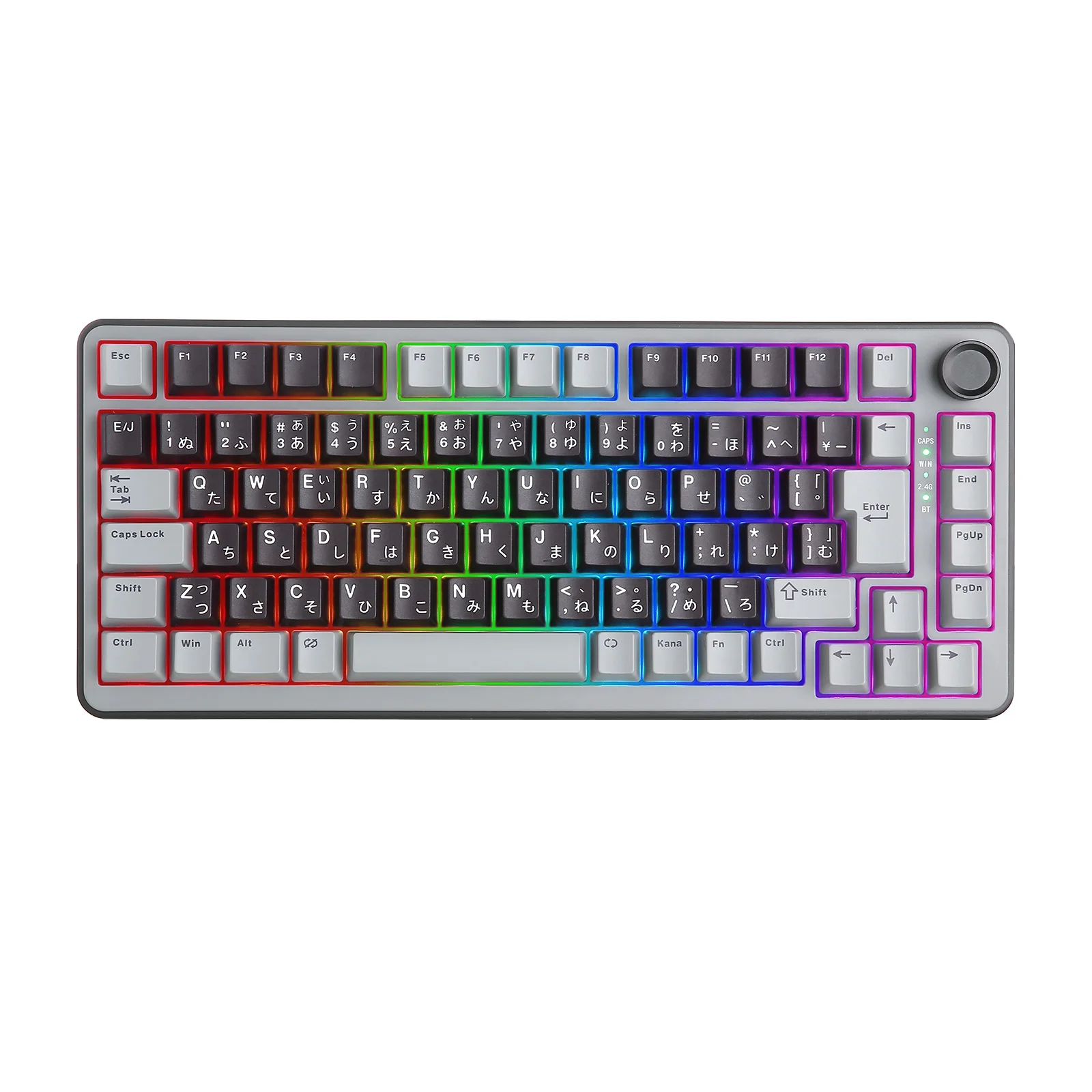 Беспроводная игровая клавиатура YUNZII RT75 Rapid Trigger, японская раскладка 75% JIS, магнитные переключатели HE, проводная скорость удара 8000 Гц
Беспроводная игровая клавиатура YUNZII RT75 Rapid Trigger, японская раскладка 75% JIS, магнитные переключатели HE, проводная скорость удара 8000 Гц