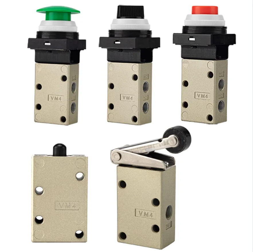 Mechanical valve pneumatic button VM430-01/A/SA/RA/BA/GA/YA button knob switch
Mechanical valve pneumatic button VM430-01/A/SA/RA/BA/GA/YA button knob switch