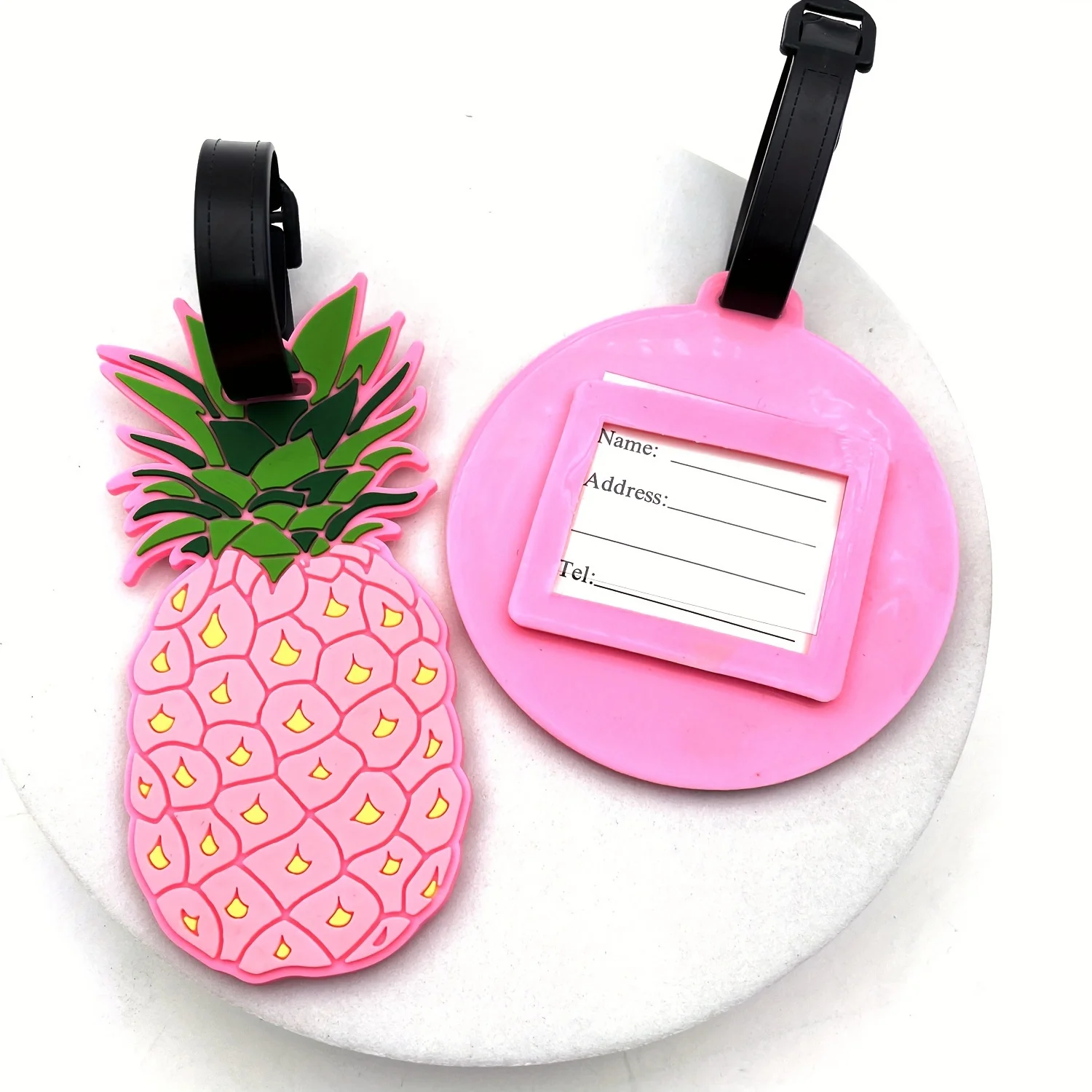 Creative Cartoon Suitcase Tags in Stylish Silicone for Luggage Identification, Including Name And Address Labels, Perfect for Travel Additions
Creative Cartoon Suitcase Tags in Stylish Silicone for Luggage Identification, Including Name And Address Labels, Perfect for Travel Additions