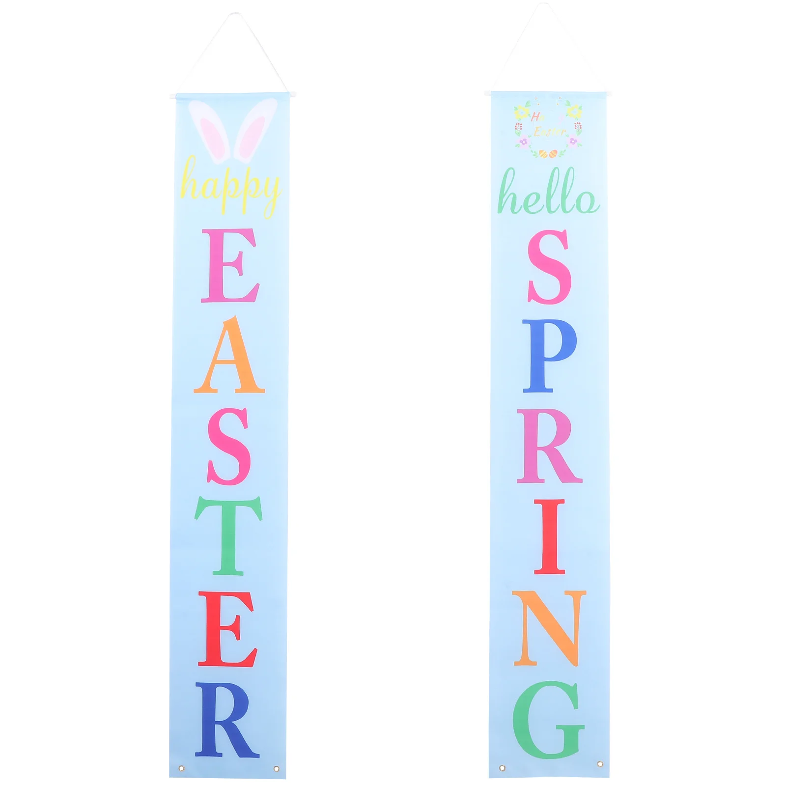 2Pcs Door Couplets Easter Banners Decorative Hanging Flags for Front Door Porch Party Spring Celebration Decorations
2Pcs Door Couplets Easter Banners Decorative Hanging Flags for Front Door Porch Party Spring Celebration Decorations