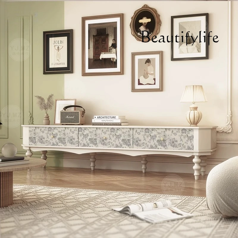 X Vintage European Tv Table Cabinets High End Light Luxury Creativity Tv Table Universal Center Suporte Para Tv Salon Furniture
X Vintage European Tv Table Cabinets High End Light Luxury Creativity Tv Table Universal Center Suporte Para Tv Salon Furniture