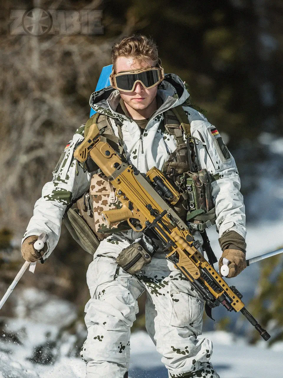 German Military Outdoor Snow Camouflage Rainproof Outdoor Jacket Tactical Windbreaker Pants Ski Suit
German Military Outdoor Snow Camouflage Rainproof Outdoor Jacket Tactical Windbreaker Pants Ski Suit