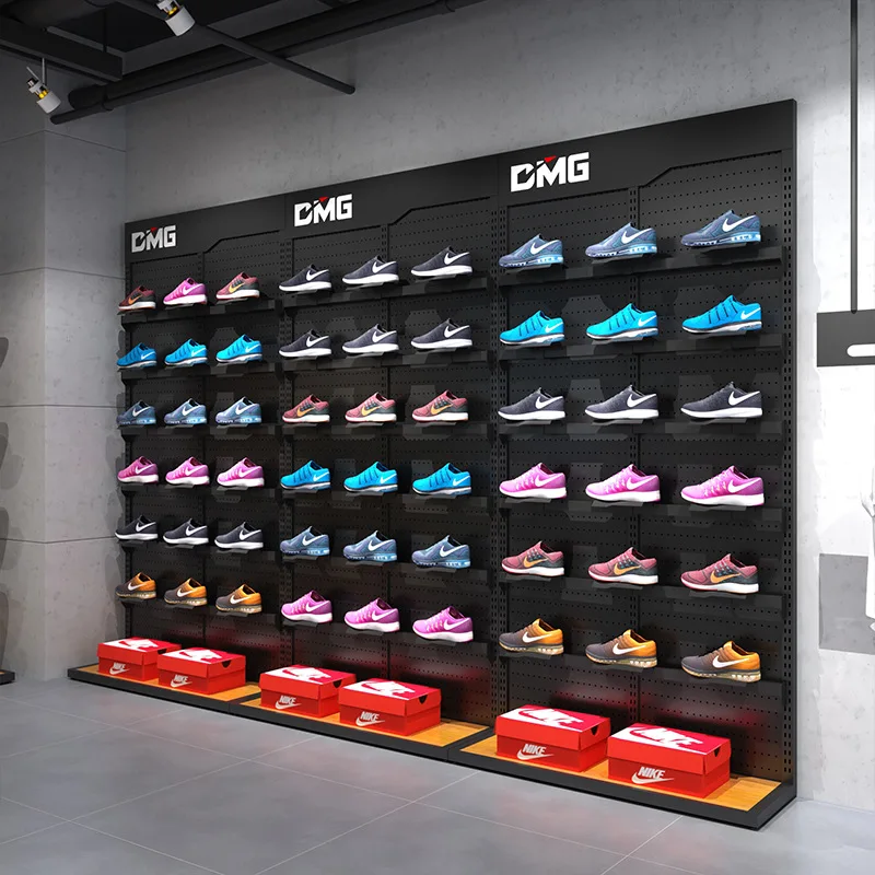 TOP Fashion Men's Sneakers Shop Wooden Base Display Stand Retail Metal Levitating Shoe Display Rack Showcases Interior Design
TOP Fashion Men's Sneakers Shop Wooden Base Display Stand Retail Metal Levitating Shoe Display Rack Showcases Interior Design