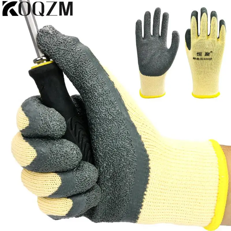 1 Pair Electrician Work Gloves Protective Tool 400v Insulating Gloves Anti-electricity Low Voltage Security Protection Gloves
1 Pair Electrician Work Gloves Protective Tool 400v Insulating Gloves Anti-electricity Low Voltage Security Protection Gloves