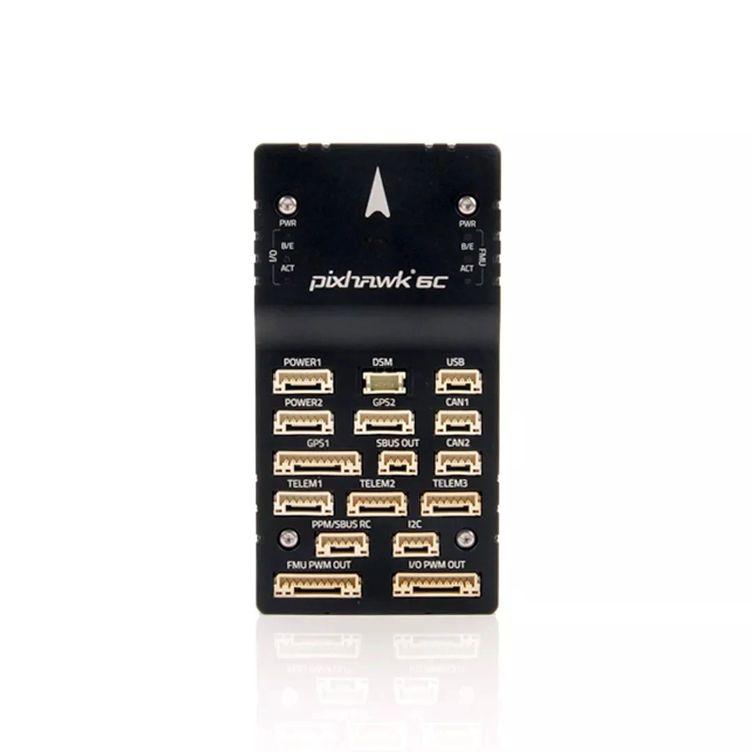 HolyBro Pixhawk 6C Autopilot Flight Controller (Aluminum / Plastic Case) PM02 / PM07 Power Module M9N / M10 GPS Module
HolyBro Pixhawk 6C Autopilot Flight Controller (Aluminum / Plastic Case) PM02 / PM07 Power Module M9N / M10 GPS Module