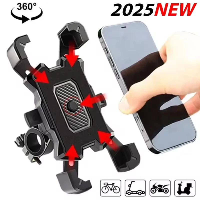 New 360° Rotatable Electric Bicycle Phone Holder for Android IOS Riding MTB Bike Moto Motorcycle Stand Bracket Non-slip Cycling
New 360° Rotatable Electric Bicycle Phone Holder for Android IOS Riding MTB Bike Moto Motorcycle Stand Bracket Non-slip Cycling
