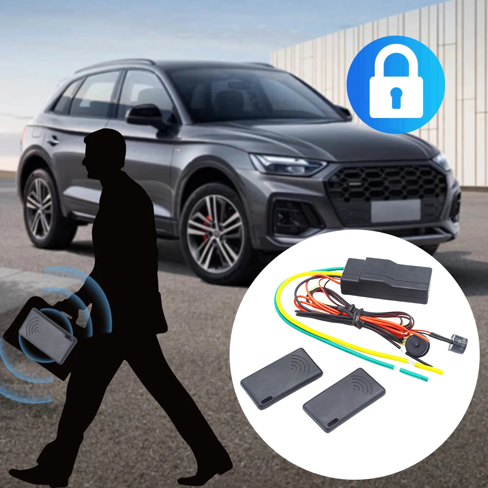 12V Auto Intelligent Secret Lock 2.4GHz RFID Car Immobilizer 8M Sensor Wireless Engine Burglar Alarm Anti-theft Device
12V Auto Intelligent Secret Lock 2.4GHz RFID Car Immobilizer 8M Sensor Wireless Engine Burglar Alarm Anti-theft Device