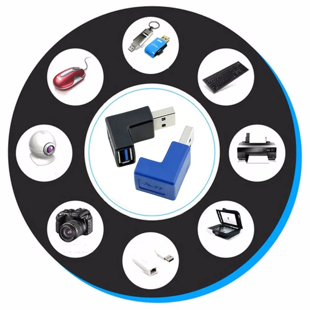 M/F High Speed Extension Coupler Type A Male To Female Adapter Plug USB 3.0 Right+Left
M/F High Speed Extension Coupler Type A Male To Female Adapter Plug USB 3.0 Right+Left