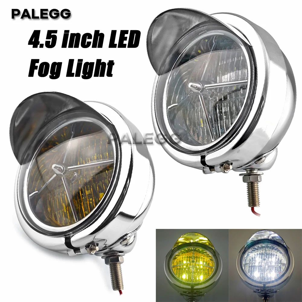 4.5 inch LED Fog Light Passing Visor Light Match Housing Bucket Auxiliary Fog Lamp Bracket Turn Signal Light For Road King
4.5 inch LED Fog Light Passing Visor Light Match Housing Bucket Auxiliary Fog Lamp Bracket Turn Signal Light For Road King