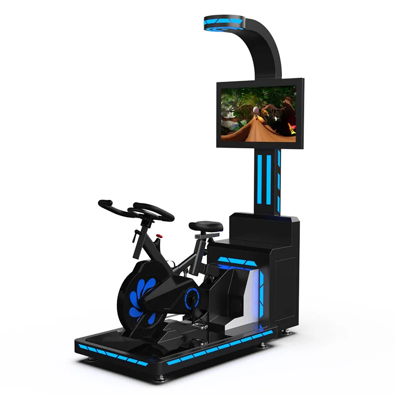 Coin Operated Machine VR Bike Simulator Virtual Reality Bicycle Game Machine Exercise Bike Simulator Indoor Riding Machine
Coin Operated Machine VR Bike Simulator Virtual Reality Bicycle Game Machine Exercise Bike Simulator Indoor Riding Machine