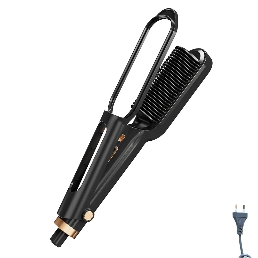 Anti Scald Electric Hair Straightening Comb LED Digital Display 2 in 1 Portable Hair Straightener Straight Curling Dual Use
Anti Scald Electric Hair Straightening Comb LED Digital Display 2 in 1 Portable Hair Straightener Straight Curling Dual Use