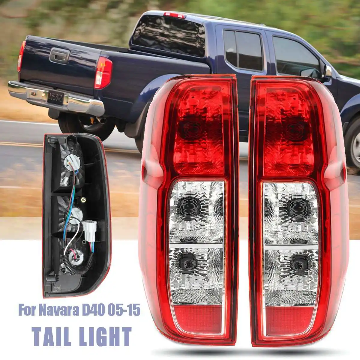 2PCS Car Rear Tail Light Brake Lamp Brake Light Warning Lamp For Nissan Navara D40 2005 2006 2007 2008 2009 2010 2011 2012 -2015
2PCS Car Rear Tail Light Brake Lamp Brake Light Warning Lamp For Nissan Navara D40 2005 2006 2007 2008 2009 2010 2011 2012 -2015