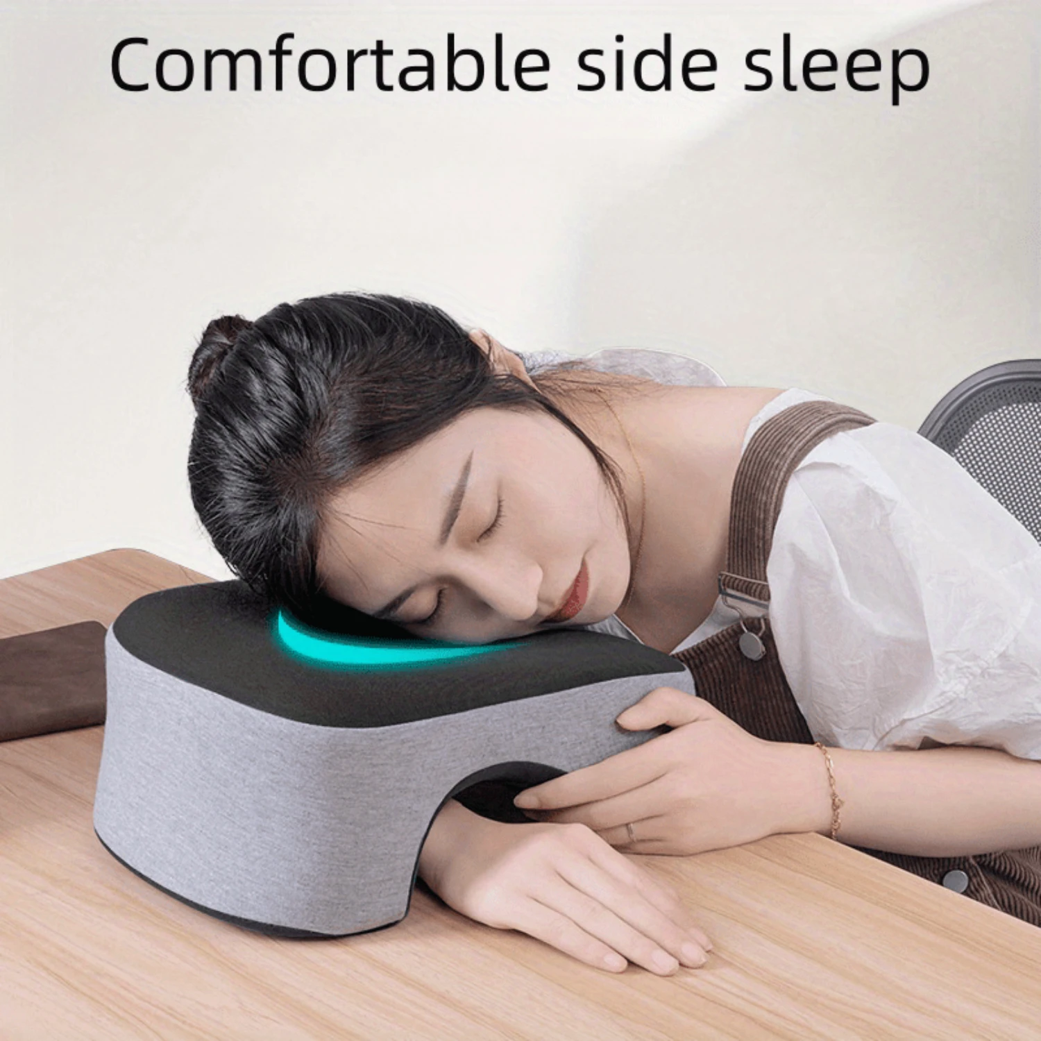 Ergonomic Memory Foam Neck & Cervical Pillow with Hand-Washable Polyester Cover, Multifunctional U-Shaped Travel Pillow with Non
Ergonomic Memory Foam Neck & Cervical Pillow with Hand-Washable Polyester Cover, Multifunctional U-Shaped Travel Pillow with Non
