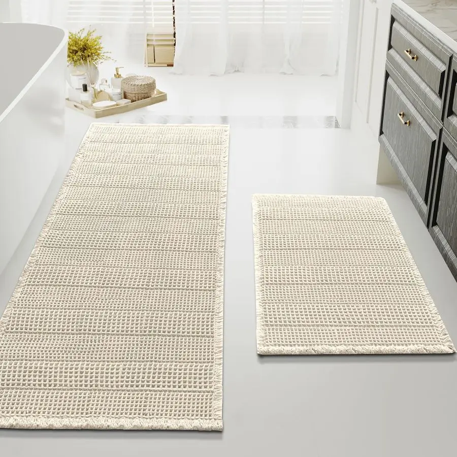 Waffle Bath Mat Super Absorbent Bathroom Mats Non Slip Bath Rugs for Bathroom Floor Machine Washable Ultra Soft Bathroom Rugs fo
Waffle Bath Mat Super Absorbent Bathroom Mats Non Slip Bath Rugs for Bathroom Floor Machine Washable Ultra Soft Bathroom Rugs fo