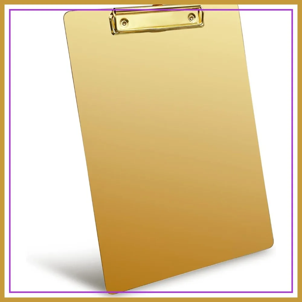 Heavy-Duty Stainless Steel Clipboard, A4 Letter Size for Office School Hospital Restaurant
Heavy-Duty Stainless Steel Clipboard, A4 Letter Size for Office School Hospital Restaurant