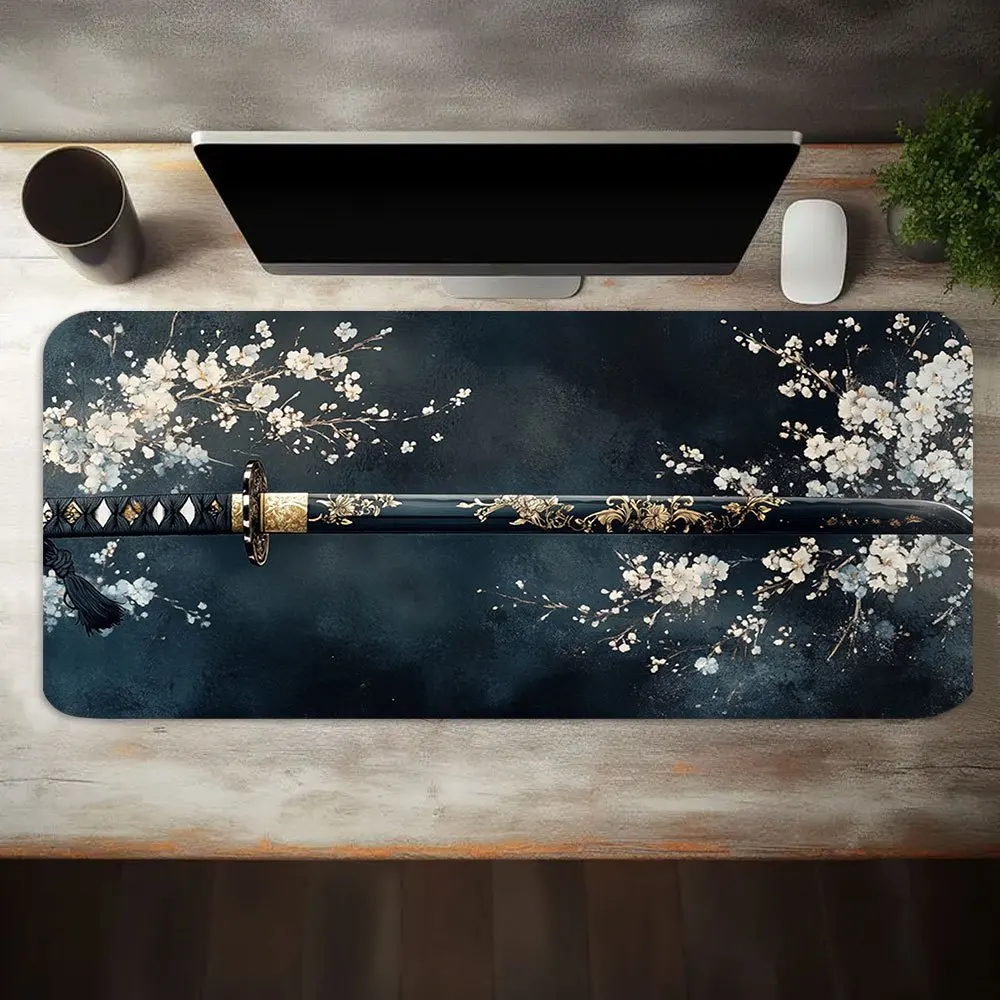 Bushi Sword and Sakura mouse pad multi-model non-slip rubber material suitable for gaming and office multi-functional desk mat
Bushi Sword and Sakura mouse pad multi-model non-slip rubber material suitable for gaming and office multi-functional desk mat