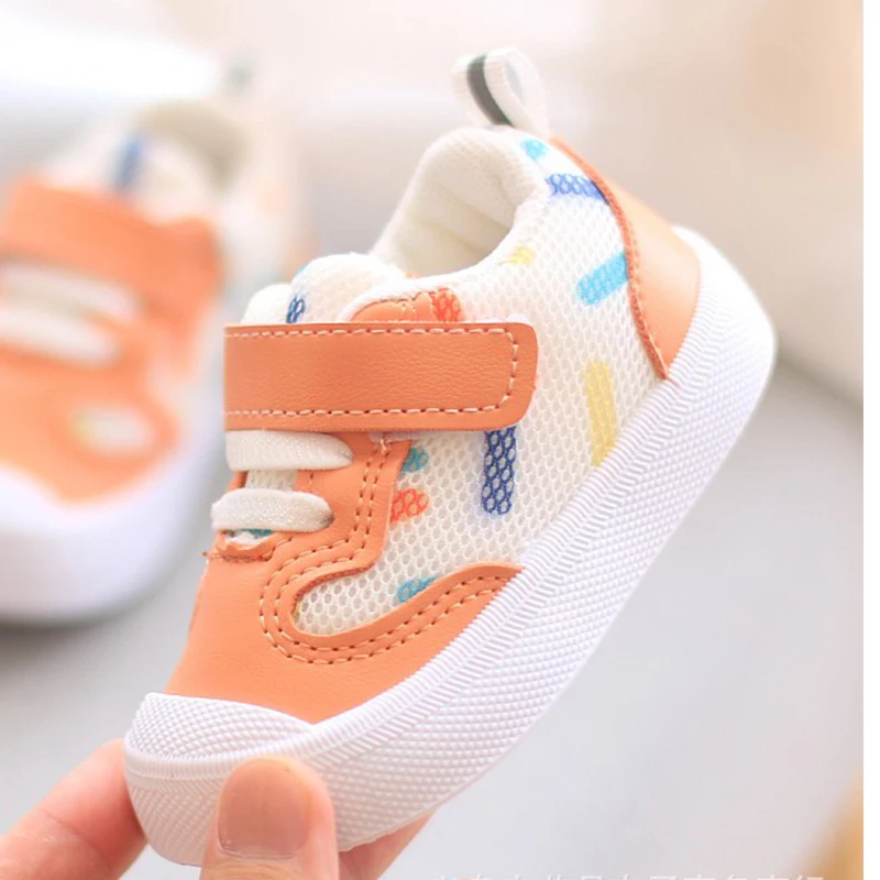 Baby Toddler Shoes Four Seasons Shoes 0 To 3 Years Old Baby Shoes Soft Bottom Non-slip Girls Boys Mesh Breathable Single Shoes
Baby Toddler Shoes Four Seasons Shoes 0 To 3 Years Old Baby Shoes Soft Bottom Non-slip Girls Boys Mesh Breathable Single Shoes