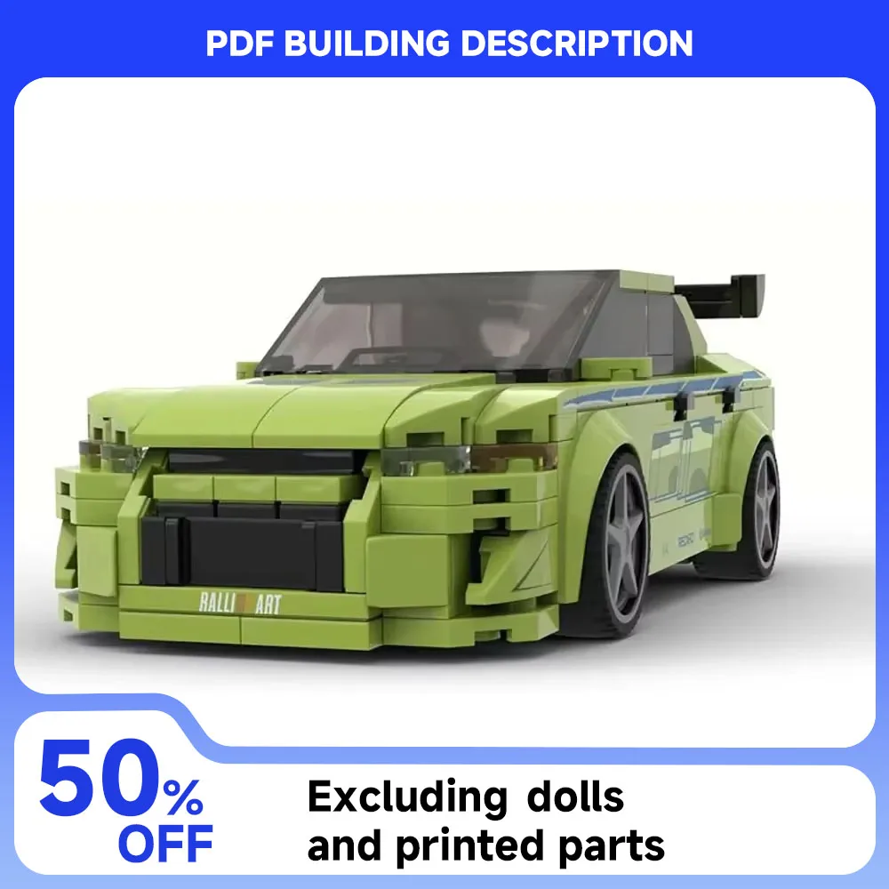 Speed Series MOC Racing Movie Model Building Blocks Evolution VII City Highway Modular Car DIY Assembly Children's Toy Gift
Speed Series MOC Racing Movie Model Building Blocks Evolution VII City Highway Modular Car DIY Assembly Children's Toy Gift