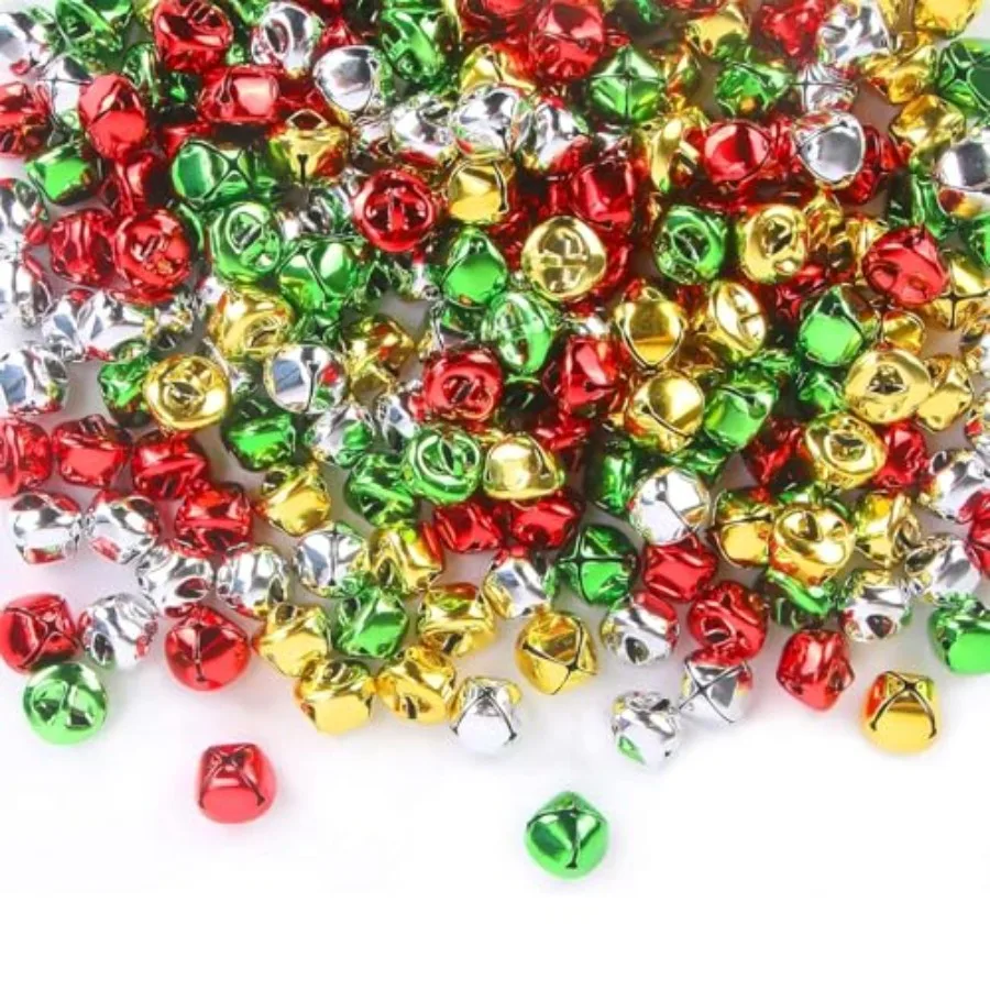 100pcs/1in Small Bells for Crafts Tiny Bells and Craft Bells in Bulk Small Jingle Bells for Crafting Christmas Halloween Decora
100pcs/1in Small Bells for Crafts Tiny Bells and Craft Bells in Bulk Small Jingle Bells for Crafting Christmas Halloween Decora