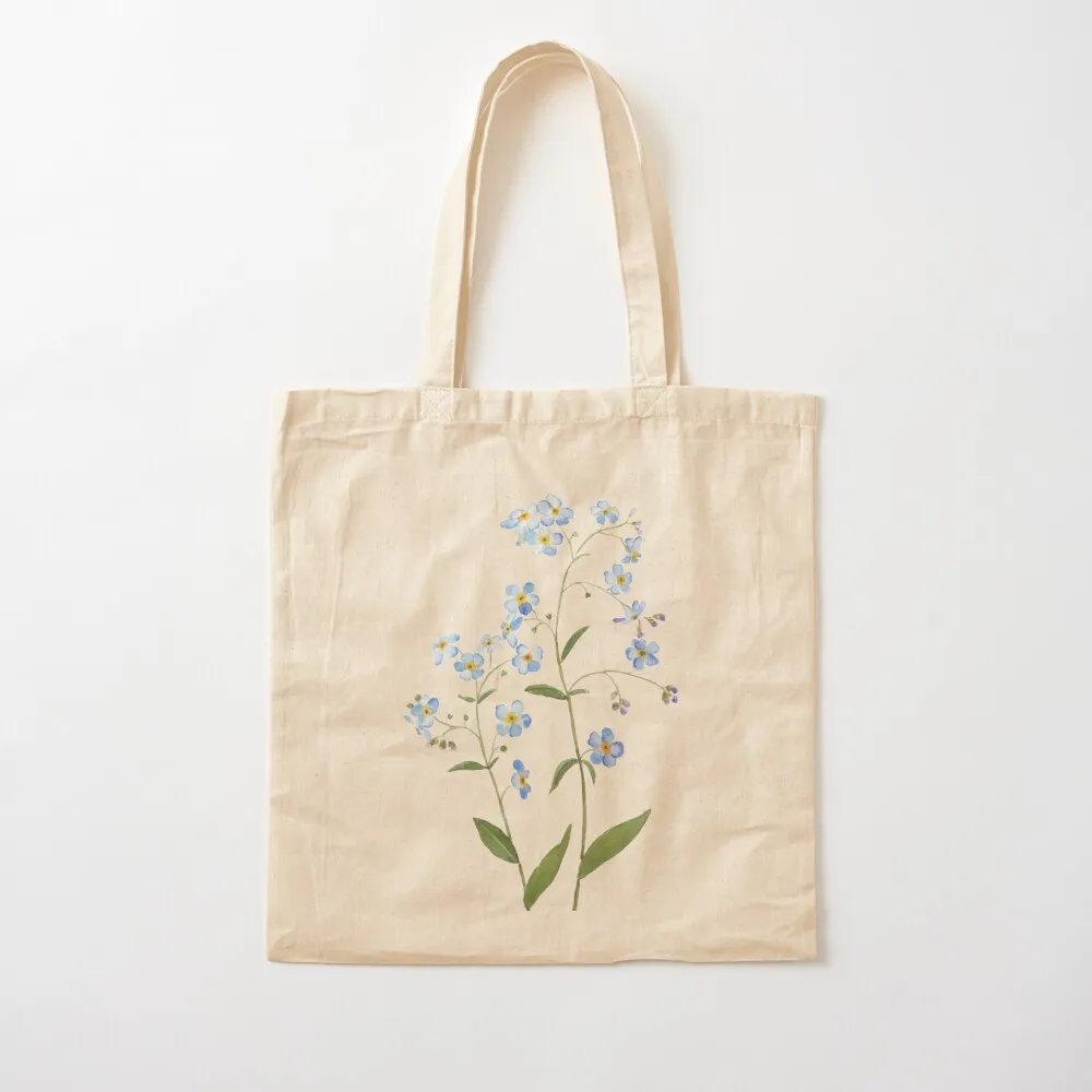 hand painted blue forget me not flowers 2021 watercolor Tote Bag Lady bag female bag Canvas Tote
hand painted blue forget me not flowers 2021 watercolor Tote Bag Lady bag female bag Canvas Tote