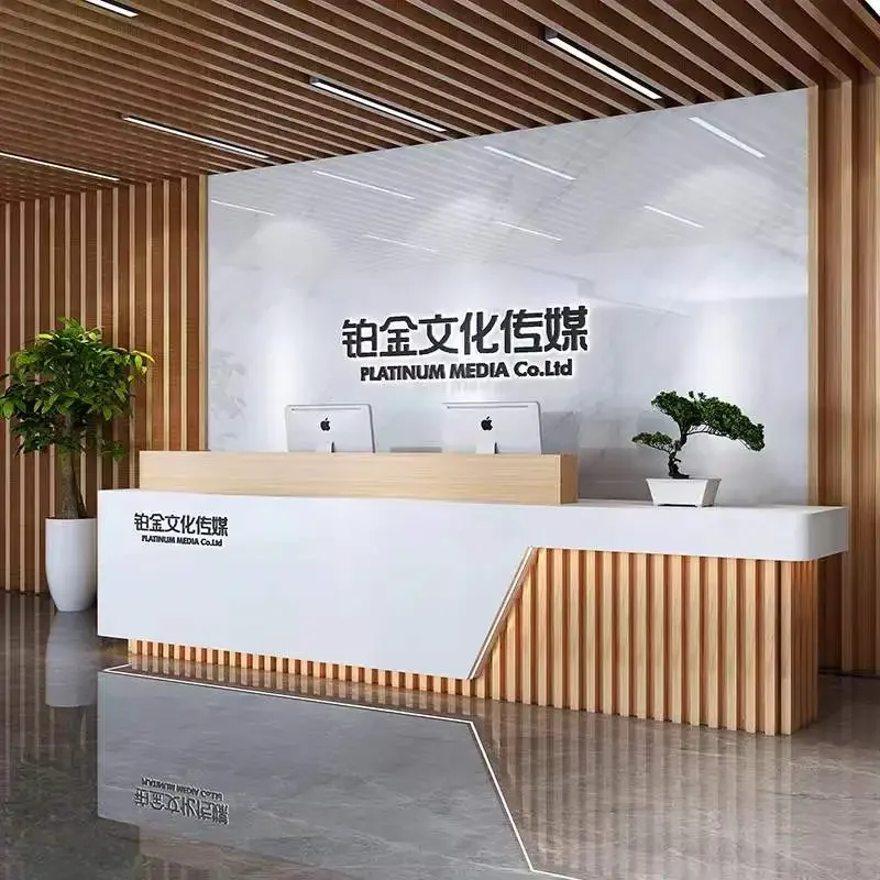 Aesthetic Salon Reception Counter Desk Long Bar Furniture Modern Luxury Desks Medical Pulpito Para Igreja Receiption Cafe Spa
Aesthetic Salon Reception Counter Desk Long Bar Furniture Modern Luxury Desks Medical Pulpito Para Igreja Receiption Cafe Spa