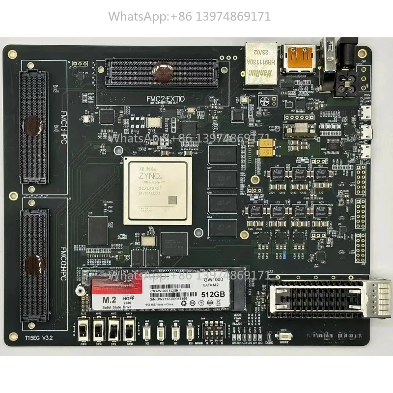 XCZU15EG MPSOC Development Board With FMC HPC Interface For SDR Software Radio Development Tianembed Tongtu
XCZU15EG MPSOC Development Board With FMC HPC Interface For SDR Software Radio Development Tianembed Tongtu