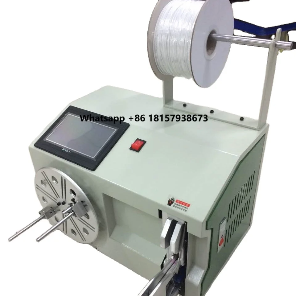 Fully Automatic Cable Tie Winding Machine, Wire and Cable Round Tie Winding Machine, Data Cable Electric Tie Bundling Machine
Fully Automatic Cable Tie Winding Machine, Wire and Cable Round Tie Winding Machine, Data Cable Electric Tie Bundling Machine
