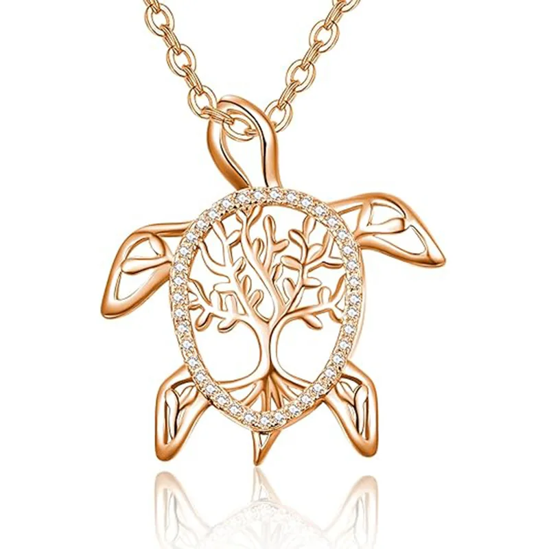 silver 925 Sea Turtle Necklace Tree of Life Tortoise Pendant Holiday Beachy Mothers Day Jewelry Ocean Lovers collares para mujer
silver 925 Sea Turtle Necklace Tree of Life Tortoise Pendant Holiday Beachy Mothers Day Jewelry Ocean Lovers collares para mujer