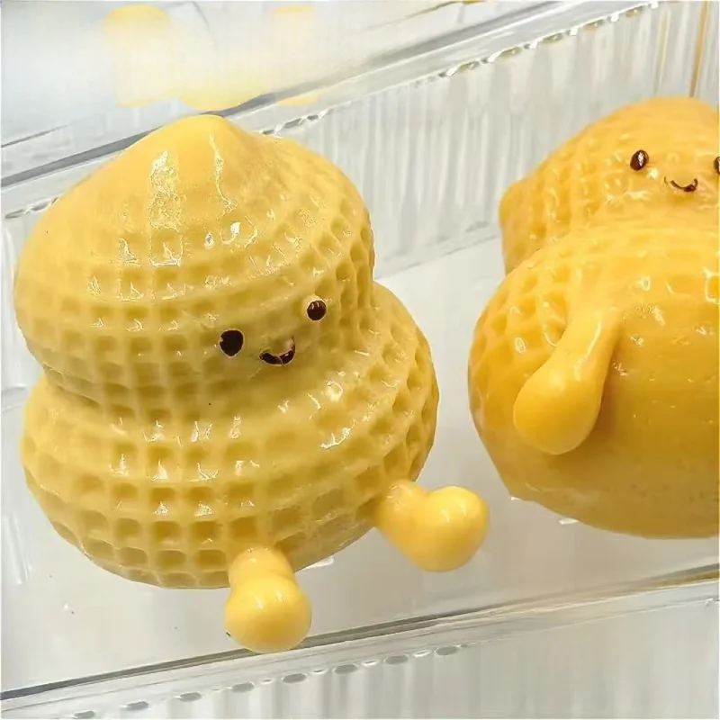 Kawaii Cartoon Handmade Silicone Peanut Stress Relief Toy Creamy Soft Sticky Slow-Rebound Squeeze Toy Happy Squishy Holiday Gift
Kawaii Cartoon Handmade Silicone Peanut Stress Relief Toy Creamy Soft Sticky Slow-Rebound Squeeze Toy Happy Squishy Holiday Gift