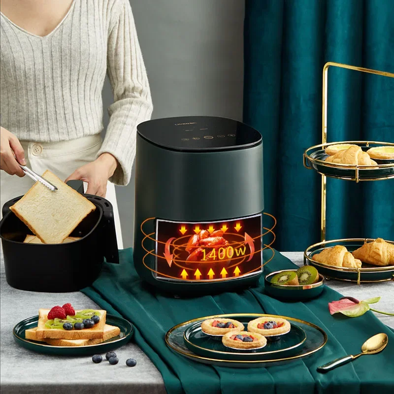 High End Intelligent Multi-functional Household Electric Fryer Hot Air No Oil Smoke French Fries Machine Oven Plastic CB Ce PFA
High End Intelligent Multi-functional Household Electric Fryer Hot Air No Oil Smoke French Fries Machine Oven Plastic CB Ce PFA