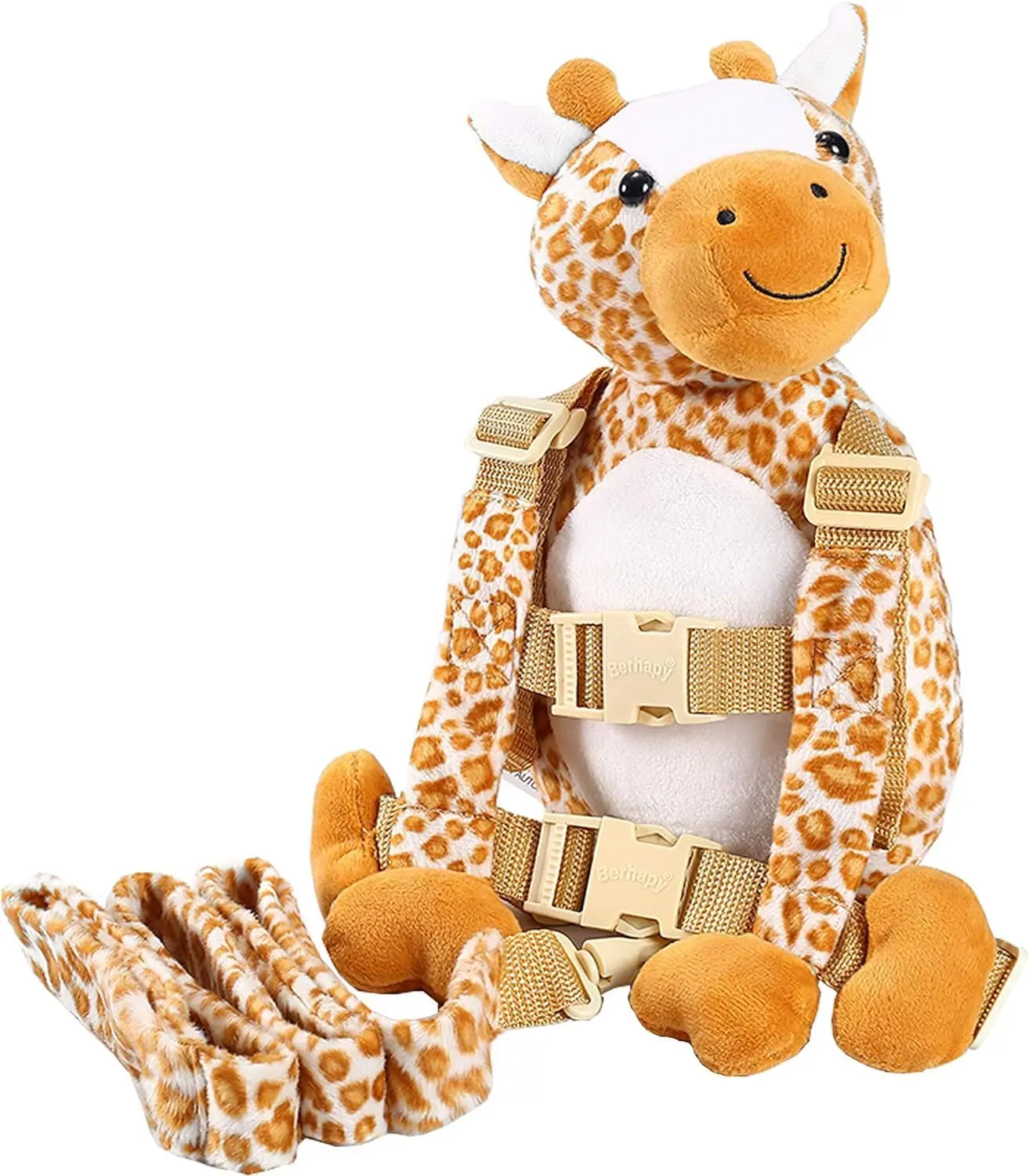 2 in 1 Monkey Toddler Safety Harness Backpack, Children's Walking Leash Strap, Giraffe Plush
2 in 1 Monkey Toddler Safety Harness Backpack, Children's Walking Leash Strap, Giraffe Plush