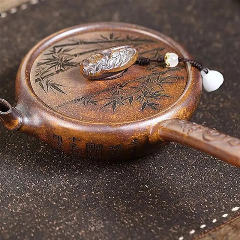 ABPR-180Ml Handmade Purpleclay Teapot Tang Yu Kungfu Tea Set Authentic Raw Ore Craftsmanship
ABPR-180Ml Handmade Purpleclay Teapot Tang Yu Kungfu Tea Set Authentic Raw Ore Craftsmanship