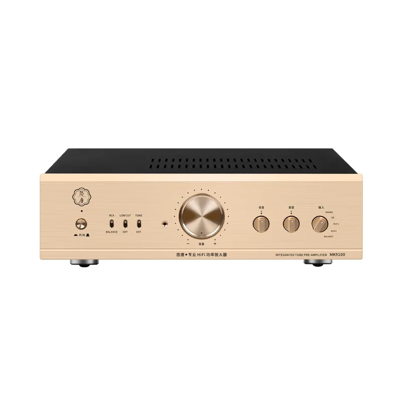 Hot saleYoutang MK9100 bile pre-amplifier HiFi fever grade high-end pure bile amplifier tube front stage
Hot saleYoutang MK9100 bile pre-amplifier HiFi fever grade high-end pure bile amplifier tube front stage