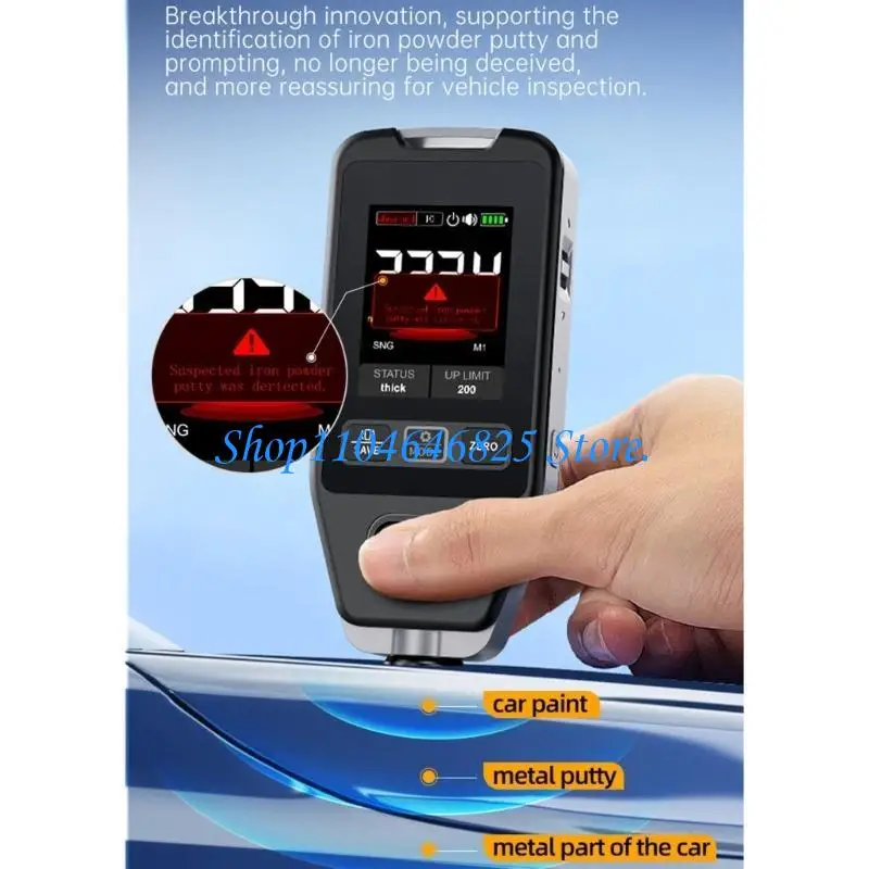 High Precisions Paint & Coating Thickness Detectors Paint Thickness Meter for Car
High Precisions Paint & Coating Thickness Detectors Paint Thickness Meter for Car