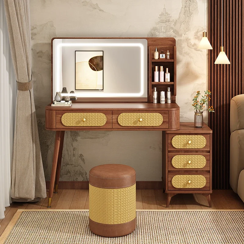 Nordic Storage Vanity Table Brown Aesthetic Beauty Wooden Makeup Cabinet Adult Luxury Modern Penteadeira Feminina Furniture
Nordic Storage Vanity Table Brown Aesthetic Beauty Wooden Makeup Cabinet Adult Luxury Modern Penteadeira Feminina Furniture