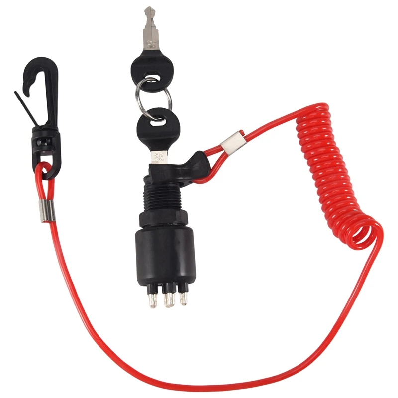ABYL Ignition Switch Key Safety Lanyard Lock Assembly for OMC BRP 1996 Up Johnson Evinrude 5005801 for Evinrude for Johnson
ABYL Ignition Switch Key Safety Lanyard Lock Assembly for OMC BRP 1996 Up Johnson Evinrude 5005801 for Evinrude for Johnson