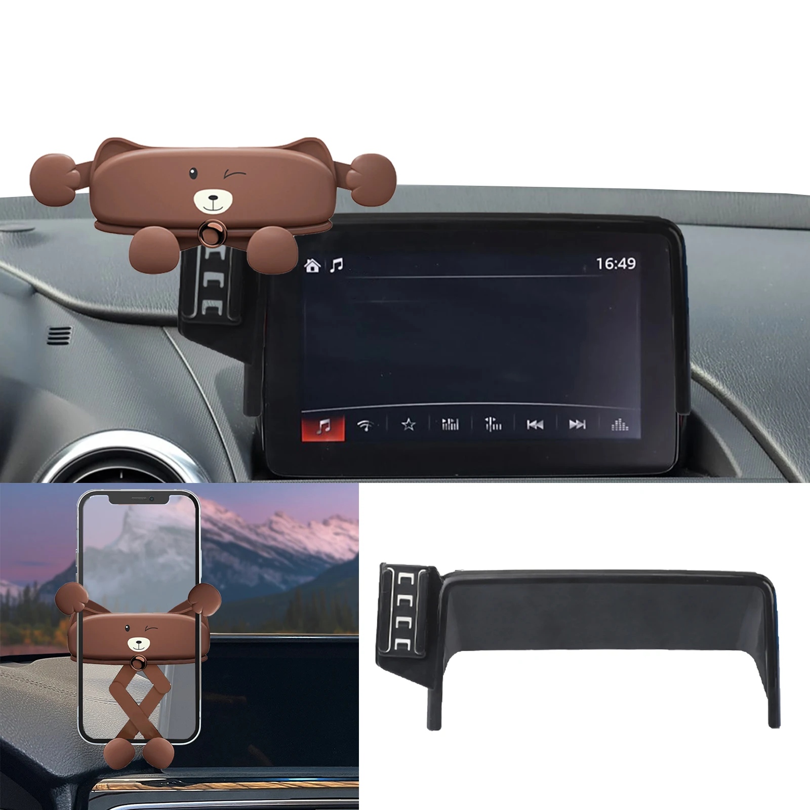 Car Phone Holder for Mazda MX-5 2016-2023 ND MX5 Miata Roadster Bracket Navigation Stand Auto Accessories cartoon Cute style
Car Phone Holder for Mazda MX-5 2016-2023 ND MX5 Miata Roadster Bracket Navigation Stand Auto Accessories cartoon Cute style