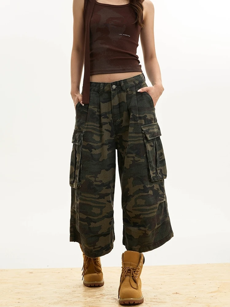 American Sle Spicy Girl Camouflage Seven-Foot Work Pants Design Sense Jeans ort Pants Women Thin Wide Leg Pants Micro Fla...
American Sle Spicy Girl Camouflage Seven-Foot Work Pants Design Sense Jeans ort Pants Women Thin Wide Leg Pants Micro Fla...