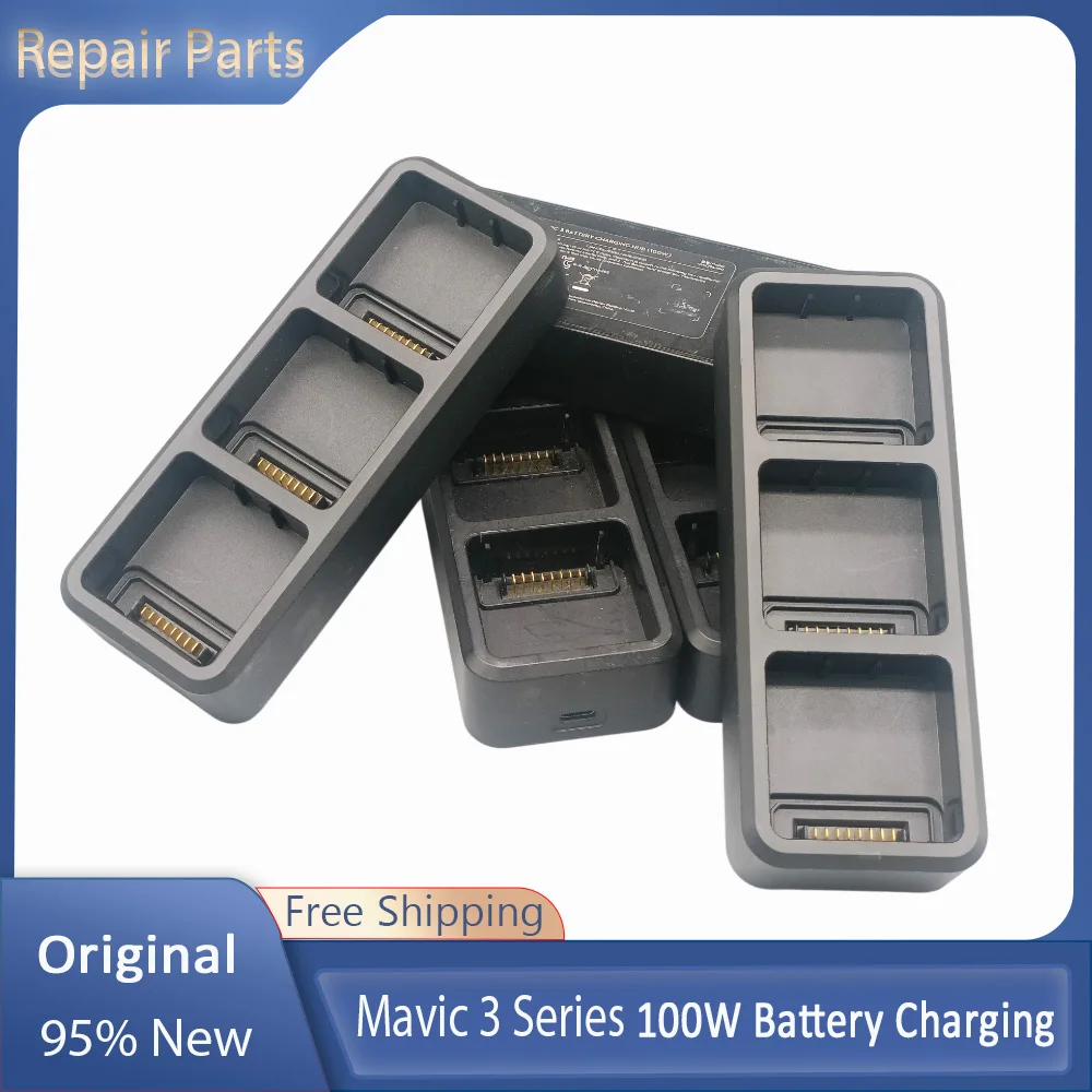 for DJI Mavic 3/3 Classic/3Pro/3T100W Battery Charging HUB Original Intelligent Battery Charger For Mavic 3 Series Accessories
for DJI Mavic 3/3 Classic/3Pro/3T100W Battery Charging HUB Original Intelligent Battery Charger For Mavic 3 Series Accessories