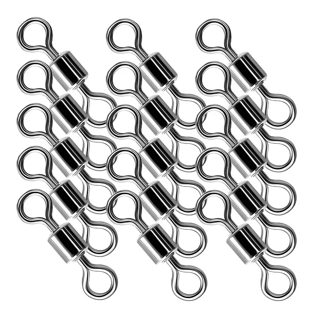 100pcs Fishing Swivels Rotary Ring Connector Copper Tackle Freshwater Saltwater Durable Line Connectors Hook Accessories Fishing
100pcs Fishing Swivels Rotary Ring Connector Copper Tackle Freshwater Saltwater Durable Line Connectors Hook Accessories Fishing