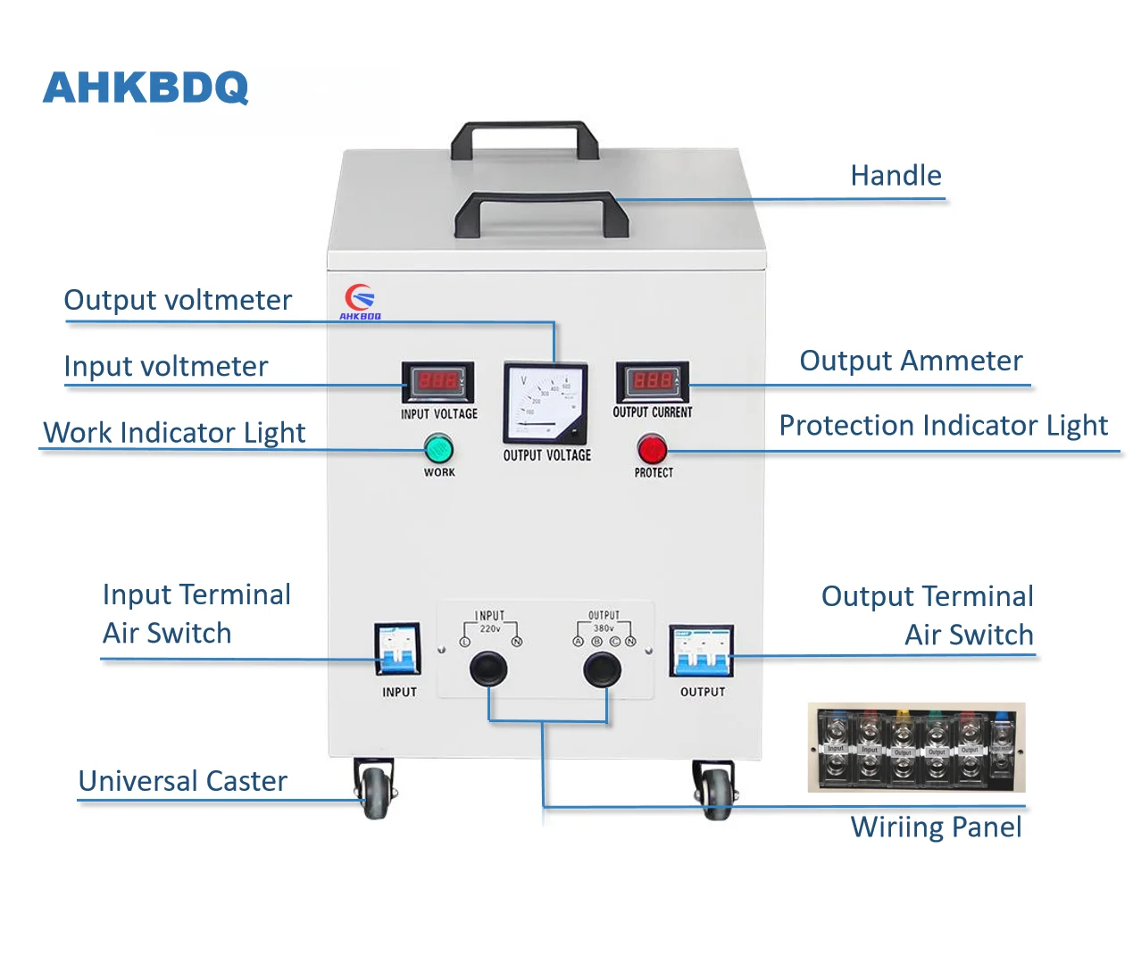 KB Phase Converter Single Phase 110v 220v to Three Phase 380v 400v 20kva 30kva 40kva 50kva Converter With Neutral Wire
KB Phase Converter Single Phase 110v 220v to Three Phase 380v 400v 20kva 30kva 40kva 50kva Converter With Neutral Wire