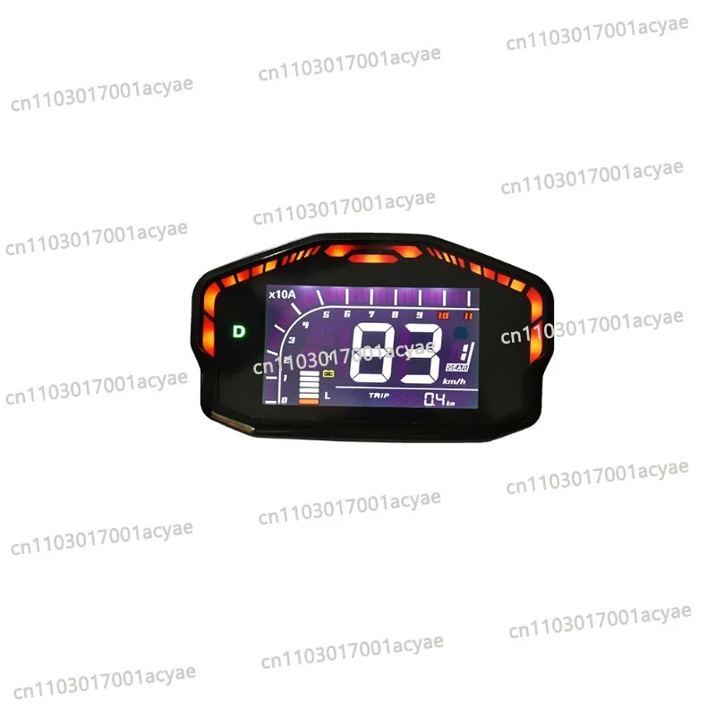 Speedometer for Electric Motorcycle Remote Drive Controller One Line CAN Protocol Instrument Display
Speedometer for Electric Motorcycle Remote Drive Controller One Line CAN Protocol Instrument Display