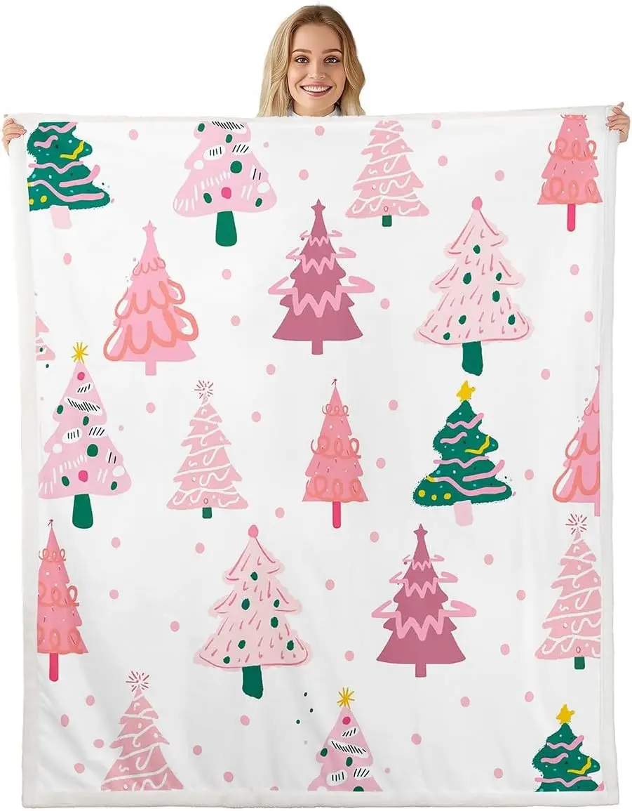 Winter Christmas Tree Pattern Flannel Blanket for Bed, Sofa, Winter Super Soft Plush Throw Blanket Christmas Home Decoration
Winter Christmas Tree Pattern Flannel Blanket for Bed, Sofa, Winter Super Soft Plush Throw Blanket Christmas Home Decoration