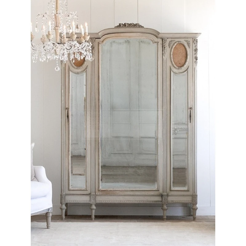 Французский ретро шкаф из цельного дерева, старинный шкаф для спальни, европейский антикварный шкафчик
Французский ретро шкаф из цельного дерева, старинный шкаф для спальни, европейский антикварный шкафчик