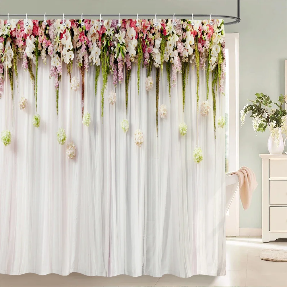 Домашние занавески для душа для ванной комнаты, водонепроницаемая ткань, скандинавский стиль, искусственный цветок, настенный узор, занавески для ванной комнаты, занавеска для душа
Домашние занавески для душа для ванной комнаты, водонепроницаемая ткань, скандинавский стиль, искусственный цветок, настенный узор, занавески для ванной комнаты, занавеска для душа
