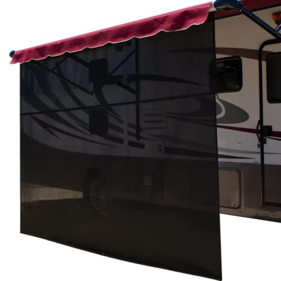 Vista Shade RV Awning Sun Screen 13' x 11' Black Solar Mesh Blocks 87 Sunlight Quick Install Zipper Shade for Camper Awnings
Vista Shade RV Awning Sun Screen 13' x 11' Black Solar Mesh Blocks 87 Sunlight Quick Install Zipper Shade for Camper Awnings