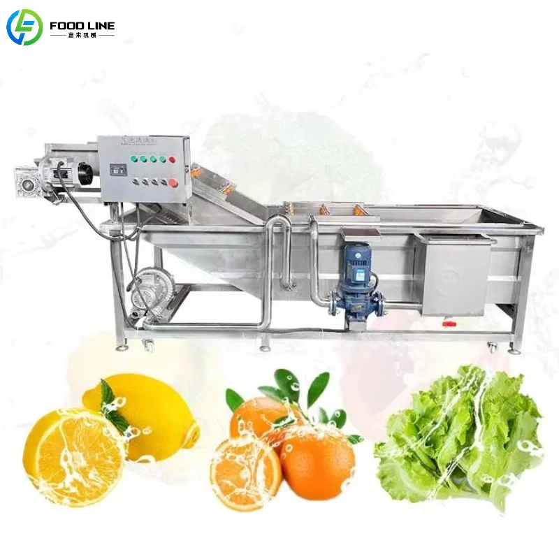Customized Strawberry Clean Washer Machine Conveyor Belt Industrial Fruit & Vegetable Wash Machine with Bubble Cleaning Machine
Customized Strawberry Clean Washer Machine Conveyor Belt Industrial Fruit & Vegetable Wash Machine with Bubble Cleaning Machine